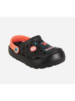 SKECHERS - Boys Swifters Black Red Casual Clogs