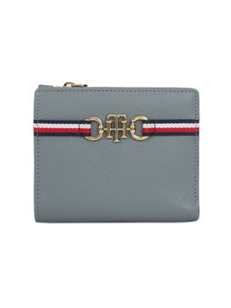 Tommy Hilfiger - Kosma Women Leather Small Wallet - Powder Blue 6 Card Slot (S)
