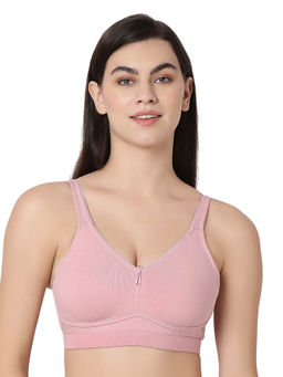 Juliet - Women Non Padded T-Shirt Bra Kiara Peach