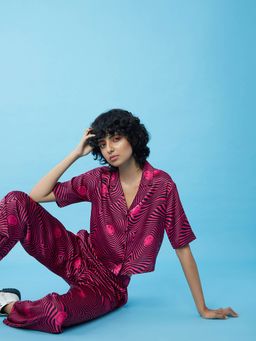 ONLY - Women Printed Pink Shirt