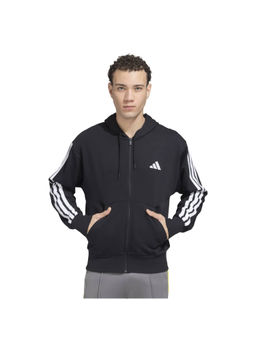adidas - Men Black Full Zip Hoodie
