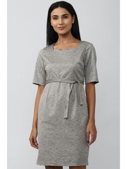 Van Heusen - Grey Dress with Belt (Set of 2)