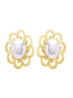 WHP Jewellers - Pearl Gold Earring