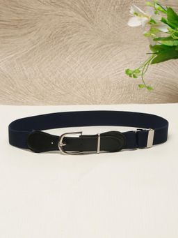 Stol'N - Navy Blue Textured Buckle Belt (2-6 Years)
