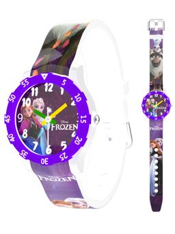 Spiky - Purple Disney Frozen Analog Watch (3-4 Years)