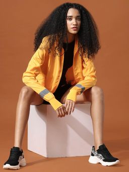 ONLY - Play Women Solid-plain Orange Jacket