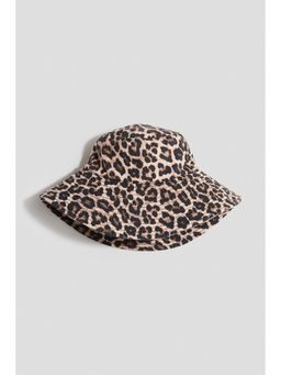 H&M - Girls Beige Cotton twill sun hat