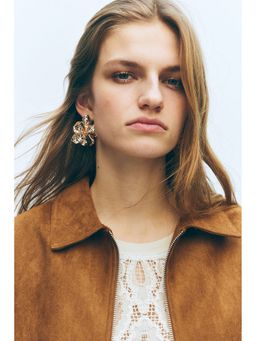 H&M - Women Gold Flower earrings