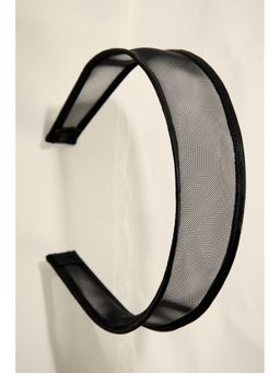 H&M - Women Black Mesh Alice band