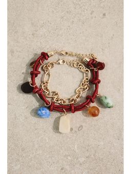 H&M - Women Gold 2-pack bracelets