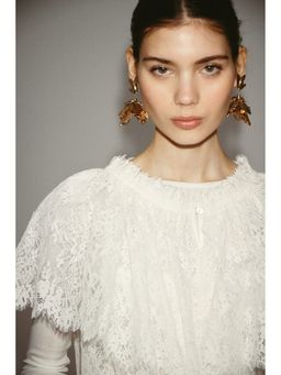 H&M - Women Bronze Pendant earrings