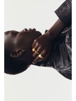 H&M - Women Gold 6-pack rings