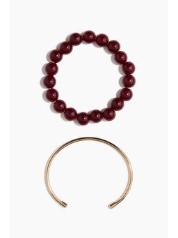 H&M - Women Brown 2-pack bracelets