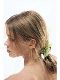 H&M - Women Green Flower-shaped hair claw