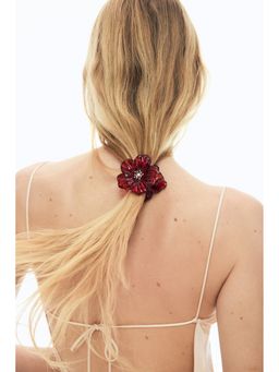 H&M - Women Red Flower-shaped hair claw