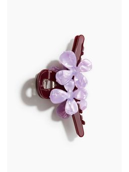 H&M - Women Red Flower-detail hair claw