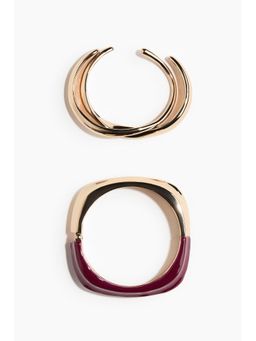 H&M - Women Gold 3-pack bracelets