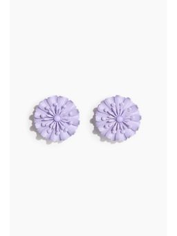 H&M - Women Purple Flower earrings