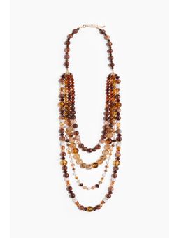 H&M - Women Brown Layered necklace