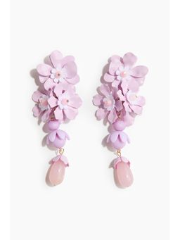 H&M - Women Pink Flower earrings