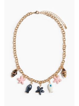 H&M - Women Gold Charm necklace