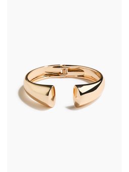 H&M - Women Gold Hinged cuff bracelet