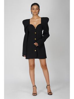 The Clothing Factory - Emily In Paris Blazer Mini Dress- Black
