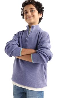 RARE ONES - Purple Solid Sweater