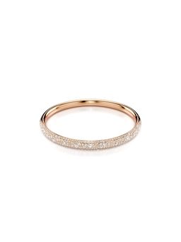 SWAROVSKI - Sublima Bangle, Snow Pave, White, Rose Gold-Tone Plated