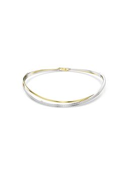 SWAROVSKI - Hyperbola Choker, Round Cut, White, Mixed Metal Finish