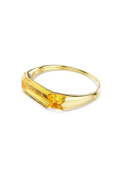 SWAROVSKI - Lucent Bangle, Yellow, Gold-Tone Plated (M)