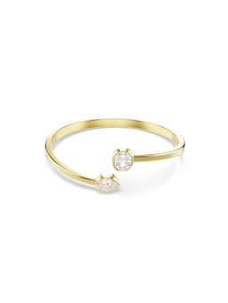 SWAROVSKI - Imber Bangle, Mixed Cuts, White, Gold-Tone Plated