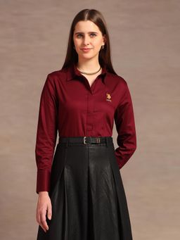 U.S. POLO ASSN. - Relaxed Fit Dobby Cotton Shirt