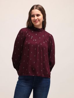 U.S. POLO ASSN. - Patterned Weave Regular Fit Top