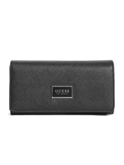 Guess - Black Solid Abree Multi Organizer Wallet