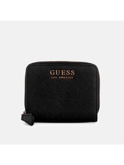 Guess - Black Textured Lindfield Small Wallet