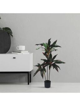 Home Bloom - Artificial Dracaena Plant for Indoor & Outdoor with Pot