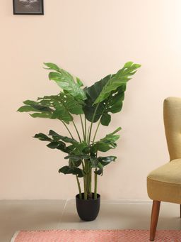 Home Bloom - Decoration Artificial Monstera Plants for Indoor & Outdoor with Pot