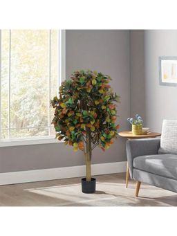 Home Bloom - Artificial Ficus Tree Fake Plant Faux Ficus Plants for Indoor, Natural