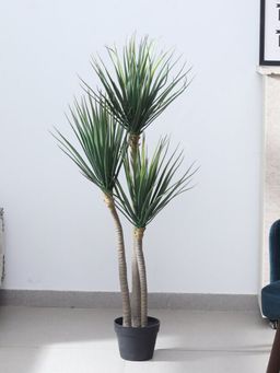 Home Bloom - Artificial Yucca Plant for Indoor & Outdoor with Pot