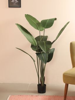 Home Bloom - Decoration Artificial Banana Plants for Indoor & Outdoor with Pot