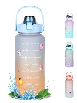 House of Quirk - Blue Bpa Free Water Bottle, 2L