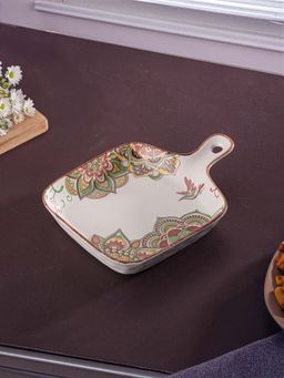 Trovea's - Flora grip Fine Porcelain Platter
