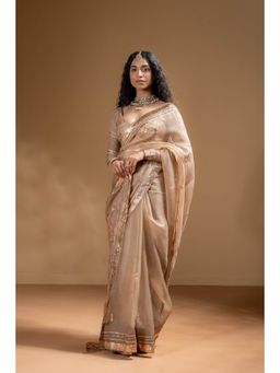 Baise Gaba - Sarika Saree With Unstitched Blouse