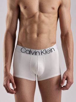 Calvin Klein - Low-Rise Solid Off-White Trunks