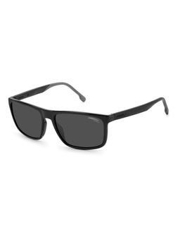 CARRERA - Sunglasses Grey Lens Rectangular Sunglass Black Frame