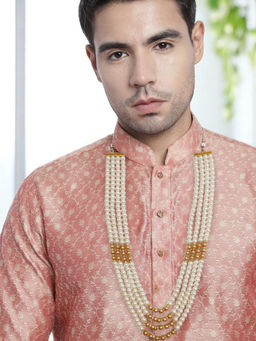 OOMPH - Pearls Necklace Jewellery for Groom
