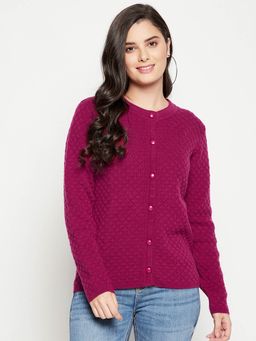 Madame - Magenta Cardigans for Women