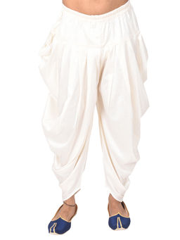 Manyavar - Mens Art Silk Self Design Patiala