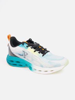 Xtep - Dynamic Run Series Reactive Coil Sports Running Shoes for Men, Black/Aurora Green